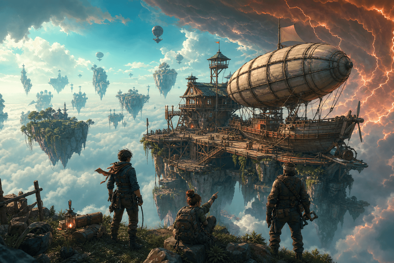 Skybound Survivors cover art